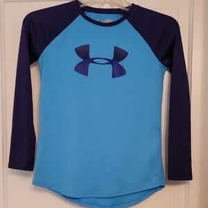 Under Armour Light Blue and Dark Blue Dri-fit Shirt